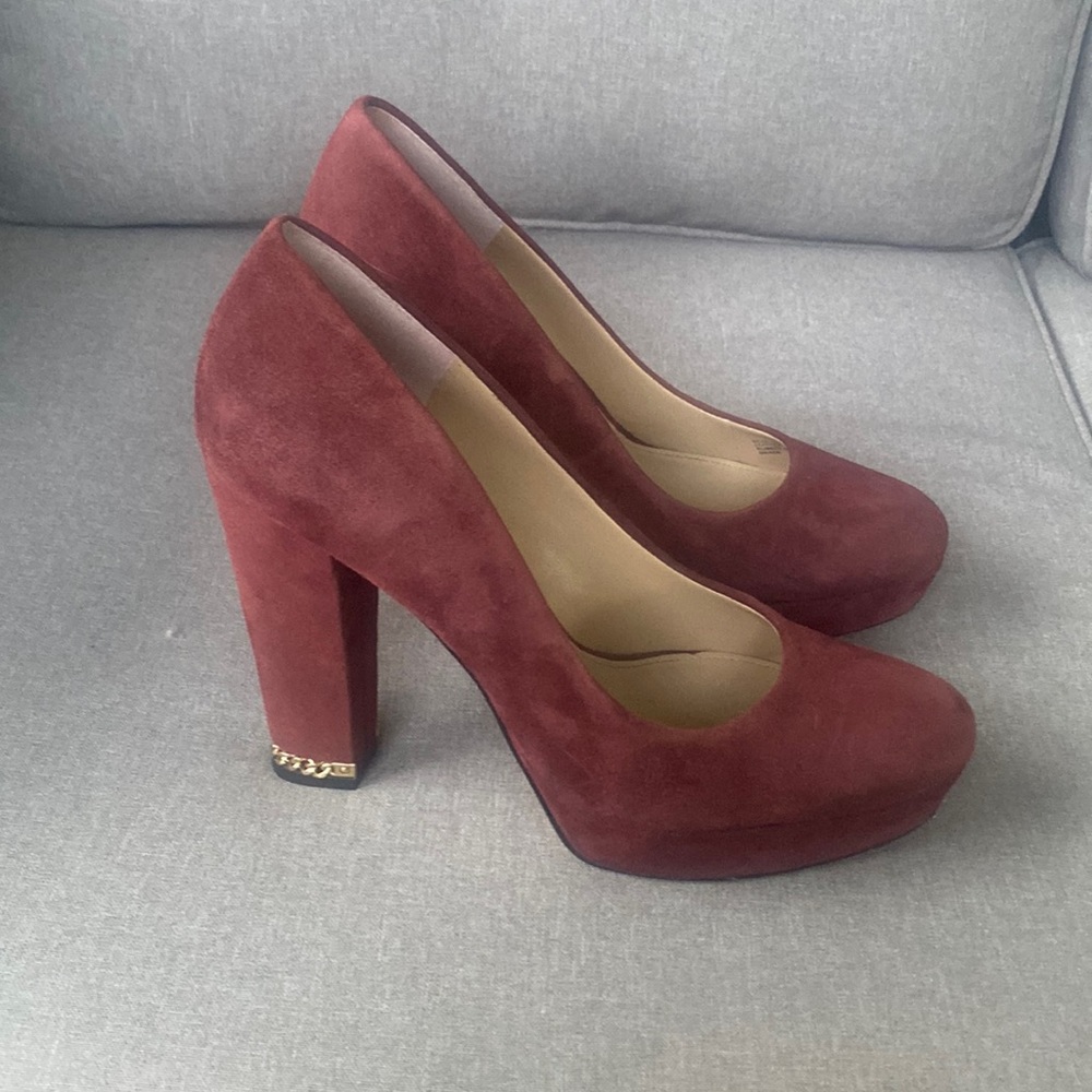 Michael Michael Kors Suede Heel
